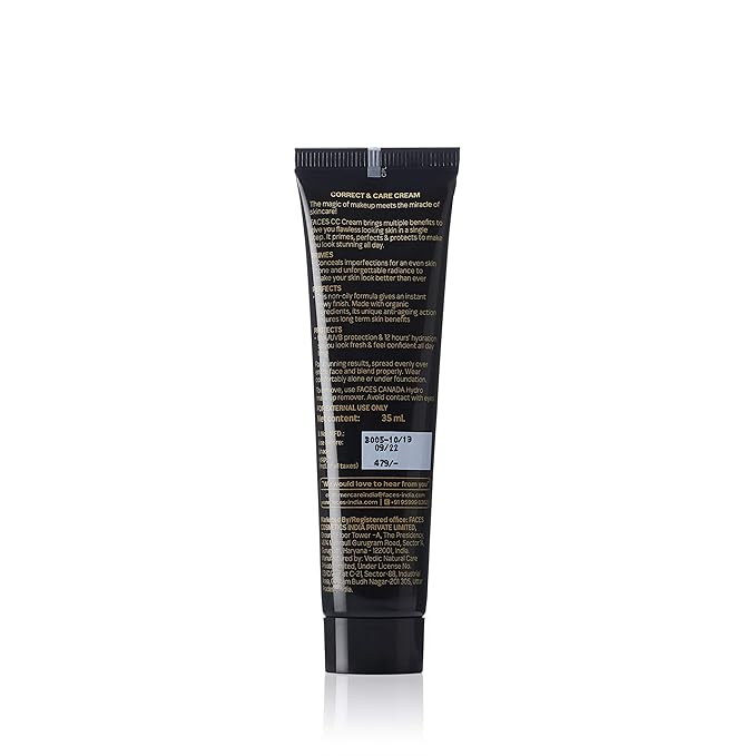 CC Cream with SPF 20 - Natural | Primes + Perfects + Protects | Anti-Aging Tinted Facial Moisturizer | Non-Oily Dewy Finish | 1.18 Fl oz/35ml