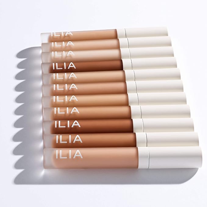 ILIA - True Skin Serum Concealer | Non-Comedogenic, Cruelty-Free, Vegan, Safe For Sensitive Skin, Reduces Appearance of Dark Circles + Blemishes (Burdock SC1.75, 0.16 oz | 5 ml)