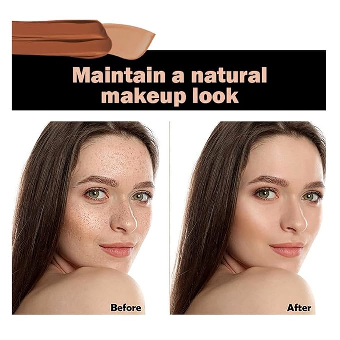Pure Vie 20 Colors Hydrating Full Coverage Correcting Concealer Palette Camouflage Makeup Contour Kit for Conceals Corrects Dark Circles Acne + 11 Pcs Foundation Powder Concealer Eyeshadows Brushes