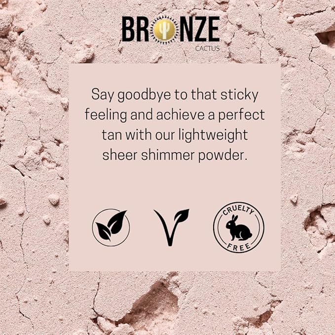 Quick-Dry Powder Kit l Removes Sticky, Tacky Feeling l Hydrates Skin l Includes Powder & Brush l Dermatologically Tested, Vegan-Friendly, Talc-Free l All Skin Types l .5oz