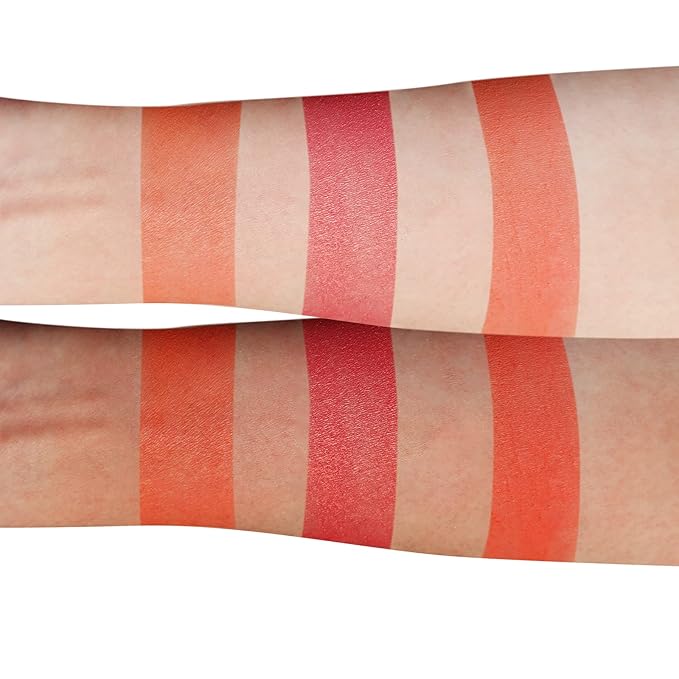 Klara Cosmetics Contour Bronze Blush and Highlight Palette - Matte and Shimmer Face Makeup Palette - Untameable - 0.35 oz