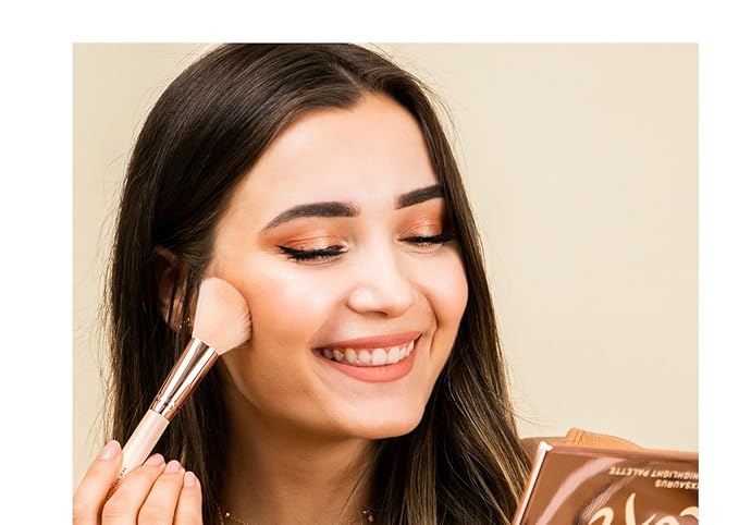 Makeup Revolution X Roxxsaurus Highlighter & Contour Palette, Sculpt, Define & Illuminating Makeup Palette, 8 Shades, Vegan & Cruelty Free, 8 x 0.052 oz.