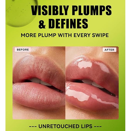 4 Colors Lip Oil Lip Glaze, Hydrating Lip Glow Oil Fit Oil Lip Care, Shiny Transparent Lip Gloss Plumping,Long Lasting Nourishing Non-sticky Fresh Clear Smooth Lip Care Product-Set A