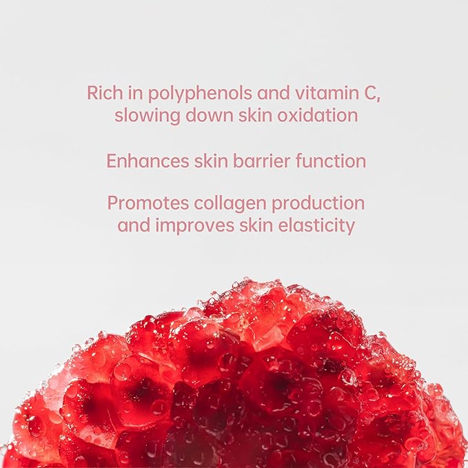 Mini Size Cleansing Balm – 30 Individually Wrapped Pods, Gentle & Hydrating with Pomegranate Extract, Leak-Proof & Travel-Friendly, For All Skin Types, Perfect for Gym, Office, and On-the-Go