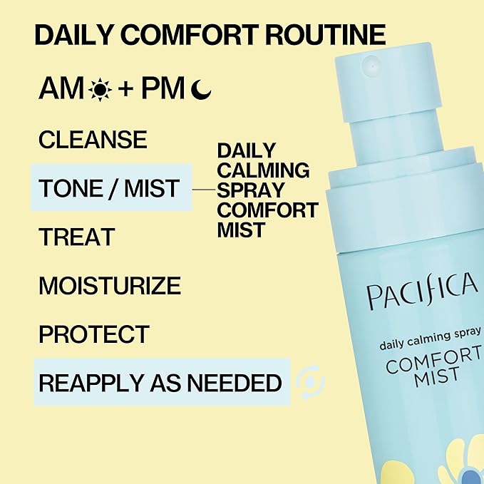Pacifica Dreamlit Illuminating Face Makeup Setting Spray - Hydrating & Illuminating Face Primer w/Vitamin C, Hyaluronic Acid & Licorice Root, Makeup-Gripping, Clean Beauty, Vegan Dermatologist Tested