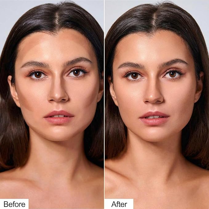 Erinde Liquid Contour Stick – Warm Toned Natural Brown Cream Bronzer for Face Definition, Soft Silky Texture with Buildable Coverage, Long Lasting Contour Makeup, Vegan & Cruelty-Free, 202