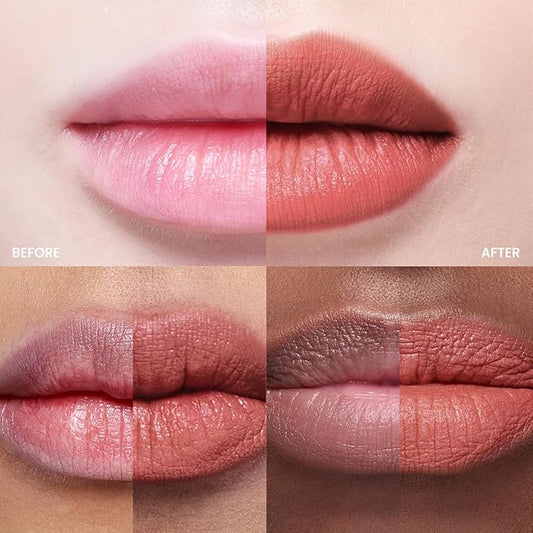 Peripera Ink the Velvet Lip Tint - High Pigment Color, Longwear, Weightless, Not Animal Tested, Gluten-Free, Paraben-Free (026 WELL-MADE NUDE (NEW))