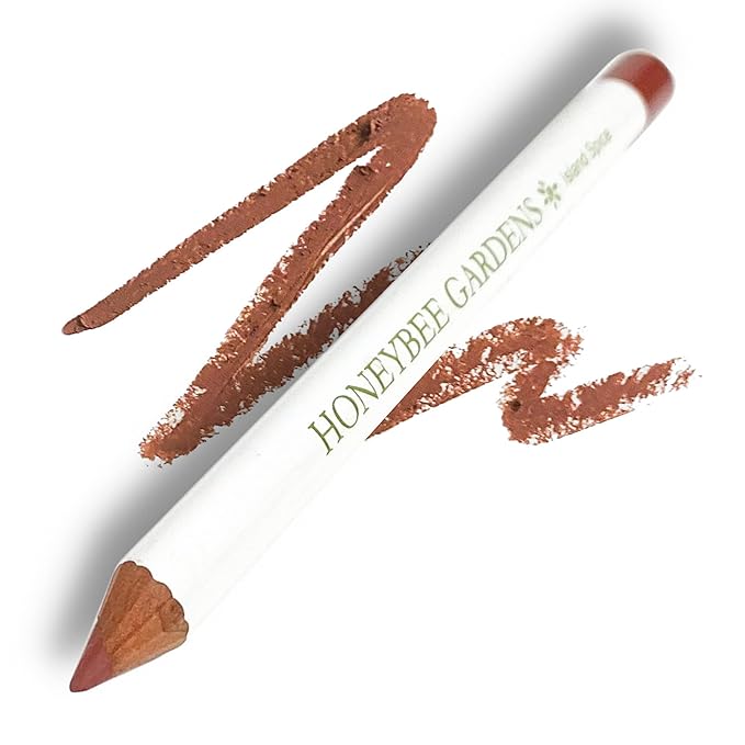 Honeybee Gardens Lip Liner + Lipstick Bundle, Calliope & Island Spice