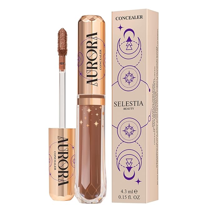 Under Eye Concealer for Dark Circles – Blendable & Long-Lasting Makeup Сoncealer – Seamless Finish – 0.15 Fl Oz (Cocoa)