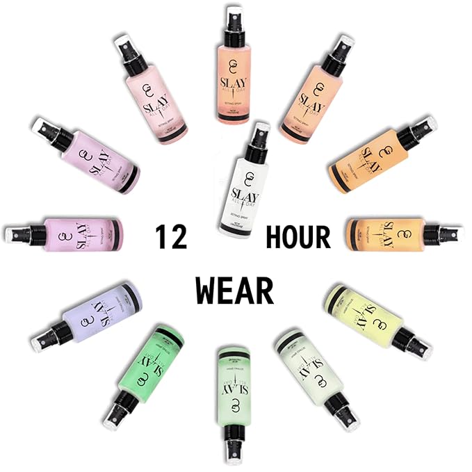 Gerard Cosmetics Slay All Day Makeup Setting Spray (Watermelon Scented), Matte Finish with Oil Control, Cruelty Free, Long Lasting Finishing Spray, 3.38oz (100ml)