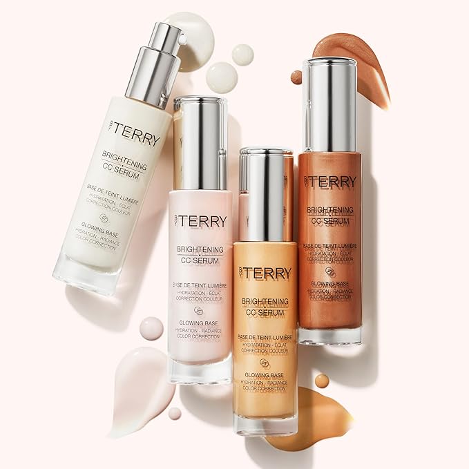 By Terry Brightening CC Serum, Hydrating, Brightening, Illuminating & Color Correcting Skin Primer For Your Face, Rose Elixir, 1 fl oz