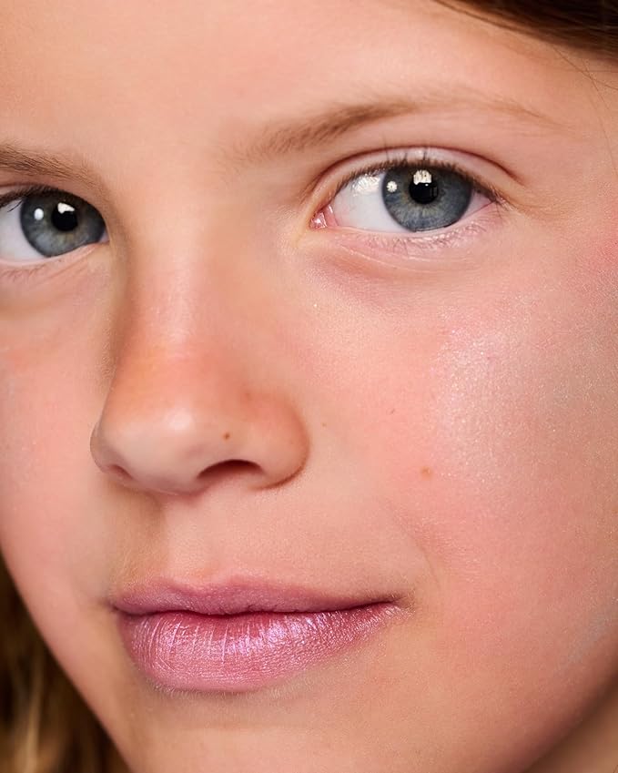 YAWN Non-Toxic Lip + Cheek Palette for Kids & Teens | For Lips, Blush & Highlighter | Shimmery, Vegan & Cruelty-Free | Free from Parabens, Sulfates, Phthalates & More | Made in USA