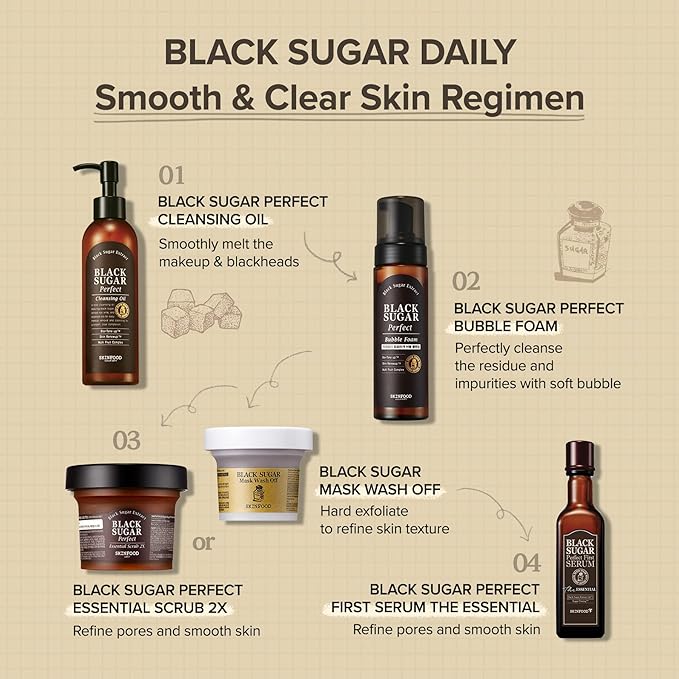 SKINFOOD Black Sugar Perfect Cleansing Oil
