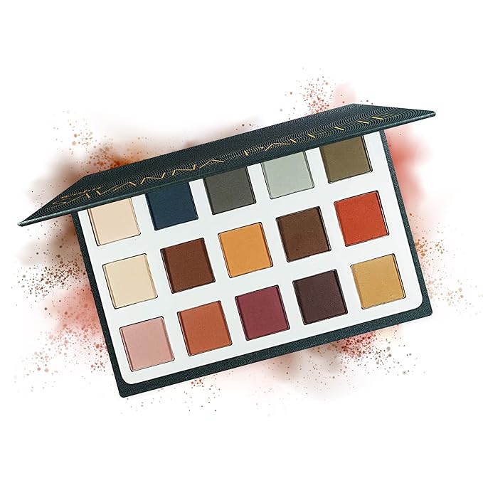 Ccolor Cosmetics - Savanna, 15-Color Eyeshadow Palette, Highly Pigmented, Long-Wearing, Easy-to-Blend, Warm Neutrals & Brown Mattes Eye Shadow, Professionally Formulated Eye Makeup
