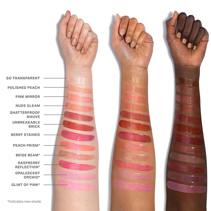 Morphe Dripglass High Shine Lip Gloss - Glazed, Semi-Sheer & Nourishing Lip Makeup - Buildable Formula Infused with Plant-Derived Squalane & Vitamin E - Peach Prism (0.13 oz)