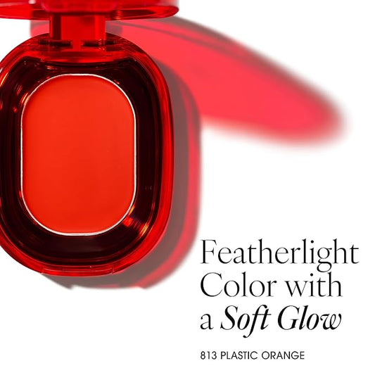 AIR LIPS 813 PLASTIC ORANGE, Lip & Cheek, Natural Soft Matte Finish & Buildable, Airy Formula (1.2g, 0.003 oz.)