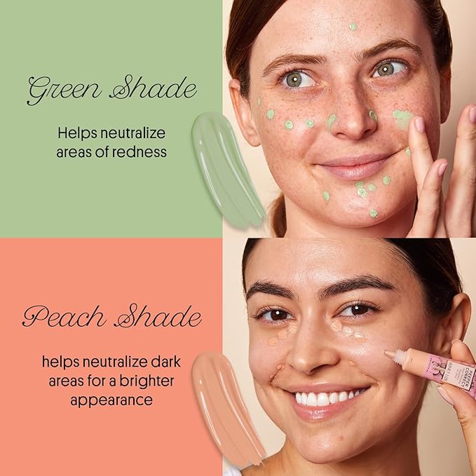 Winky Lux Peeper Perfect Under Eye Concealer (Light) and Winky Lux Peeper Correct Green Color Corrector