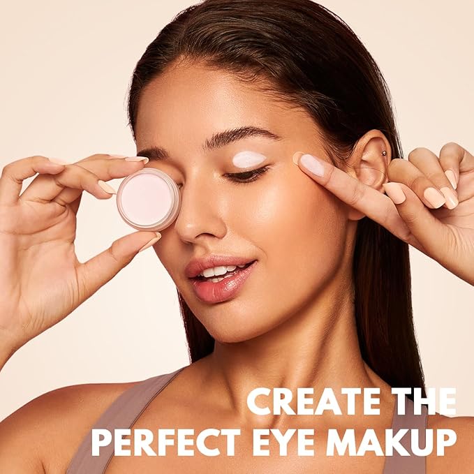 MAKEUPNOW Eye Primer with Liquid Blush for Cheeks | Build-in Brush - Application & Blending All in One #L001