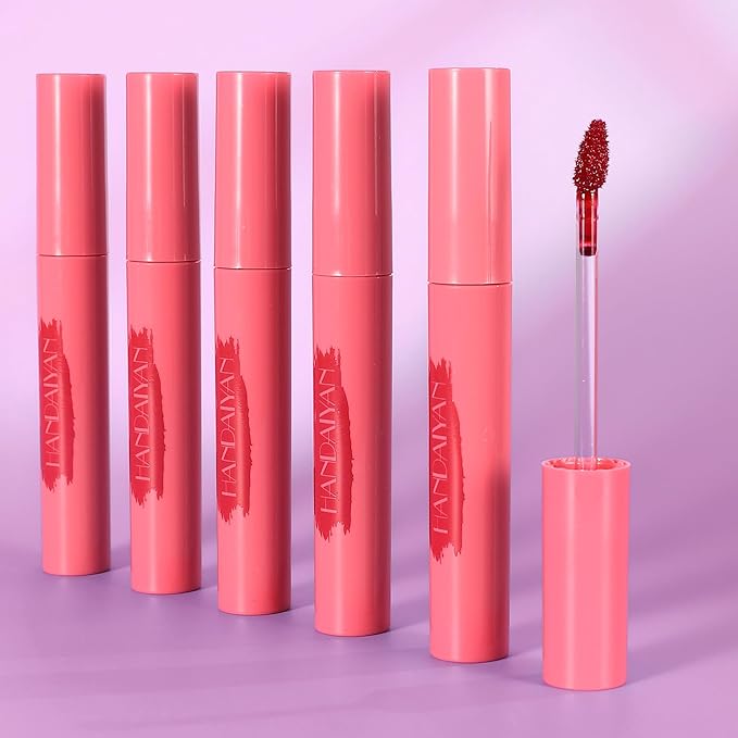 Peel Off Lip Liner Tattoo Stain - Peel & Reveal Rich Ravishing Color Peel Off Mask Lip Gloss - Transfer-proof, Smudge-Proof, Matte Finish (#4, 1 Count (Pack of 1))