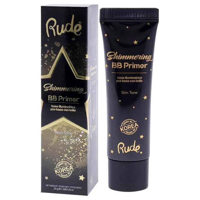 Shimmering BB Primer by Rude Cosmetics for Women - 0.88 oz Primer