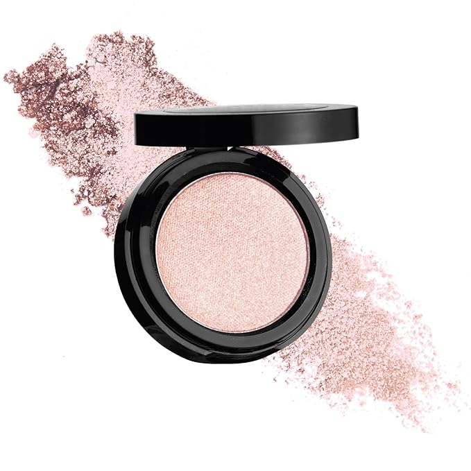 Highlighter – Hypoallergenic Face Highlighter - High Glossy Face Illuminator with Natural Finish - Pearl Shimmer - Smooth silky Powder Makeup (Rose Glow, 3 g)