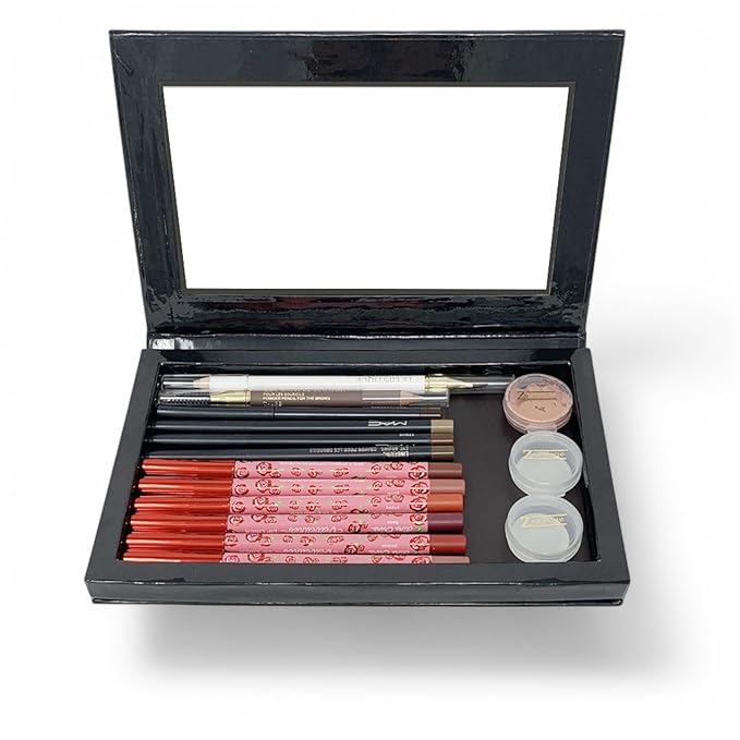 Deep Large Magnetic Makeup Palette, Empty Magnetic Palette, Universal Magnet makeup palette for Eyeshadows, Powders, Customizable Beauty Organizer with Clear Window