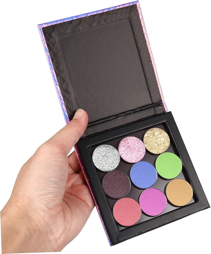 1 Empty Makeup Tray Makeup Pan Palette Empty Cosmetics Palette Empty Eyeshadow Holder Make up Palette Paper Eye Shadow Travel Blush Powder