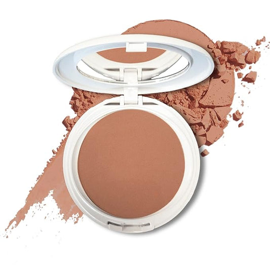 Radiant Professional Face Powder Photo Ageing Protection SPF 30 Advanced Compact Powder UVA & UVB Protection Long Lasting, Sweat-Proof Matte Press Powder Oil Control & Anti-aging Action (Sand)