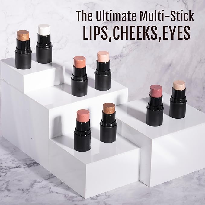 Organic Tint Tube, 100% Natural Vegan Gluten-Free Cream Blush Multi-Stick, Made in USA, Cabernet