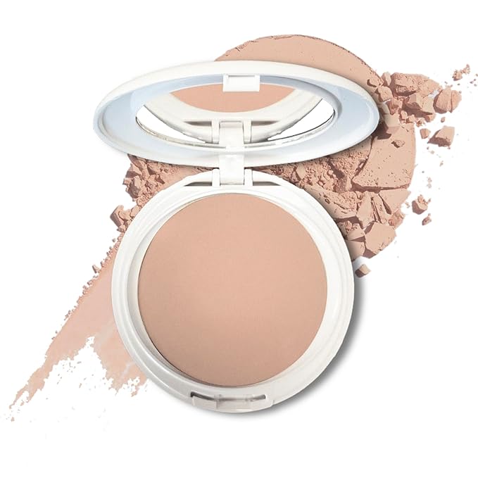 Radiant Professional Face Powder Photo Ageing Protection SPF 30 Advanced Compact Powder UVA & UVB Protection Long Lasting, Sweat-Proof Matte Press Powder Oil Control & Anti-aging Action (Warm Ivory)