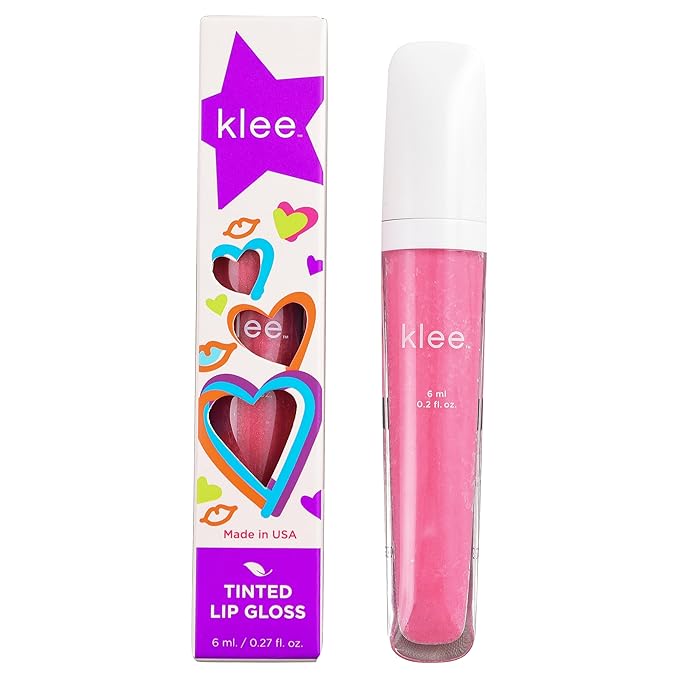 LunaStar Klee Flavored Lip Gloss Bundle. Perfect for kids and tweens. Gentle and Non-Toxic. Made in USA. (Brighton Ensemble/Vail Tempo)