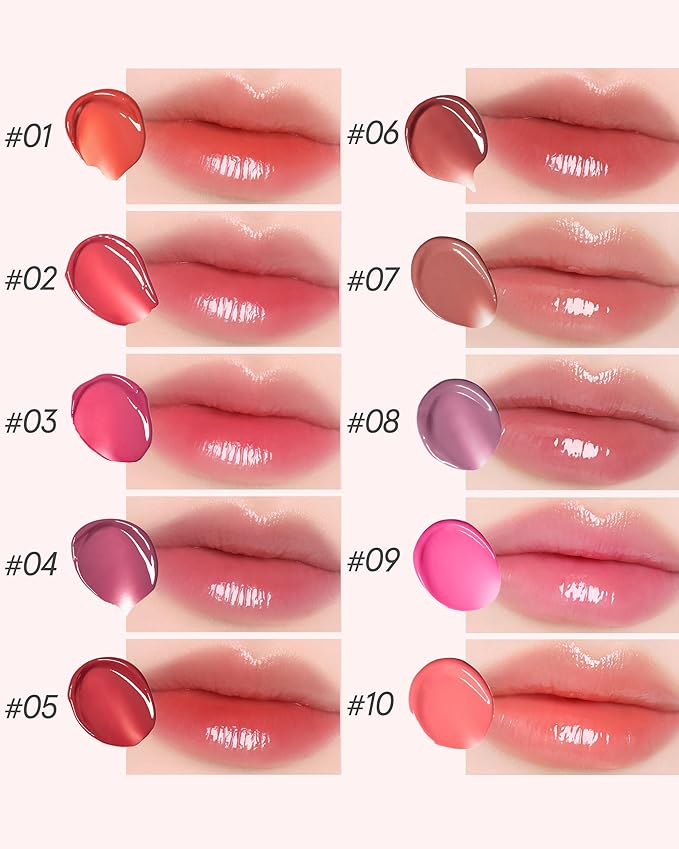 THESAEM Saemmy's Ade Shot Tint - Korean Lip Titnt, Water Gel Lip Stain with Plump Glowy Moisturizing Finish, Buildable Radiant Gloss, Long-Lasting Comfort, 0.1 fl.oz. (01 Grapefruit honey)