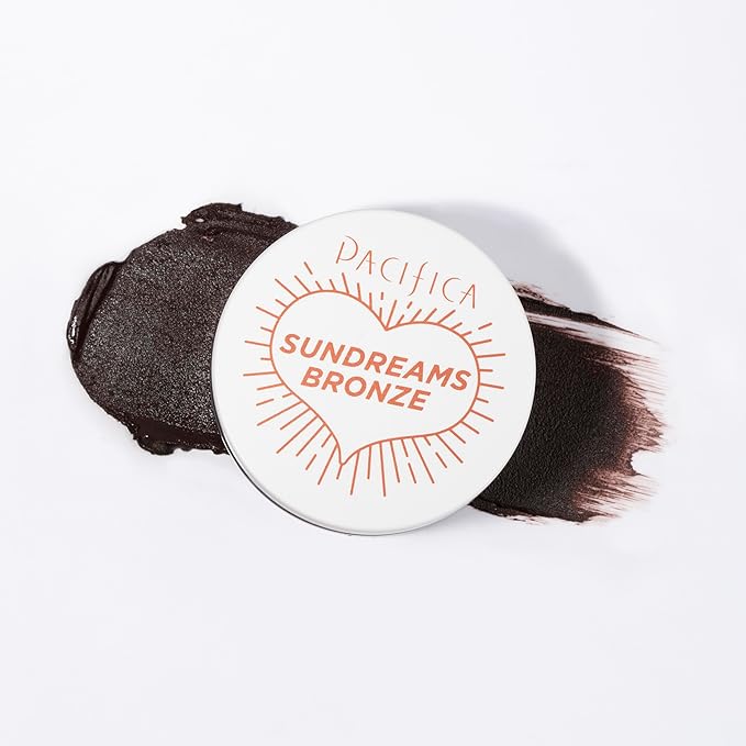 Pacifica Face Bronzer – Sun Dreams Matte Bronzing Cream Highlighter, Hydrating & Buildable Contour with Floral Extracts, Talc-Free, Vegan & Cruelty-Free, 1 oz (Shade Ember)