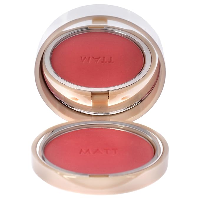 PUPA Milano Extreme Blush Matt - Lightweight - Pure Matte Color - Fresh And Natural Effect - Ultra Soft Texture Merges Perfectly With Skin - Suitable For All Skin Types - 004 Daring Pink - 0.141 Oz