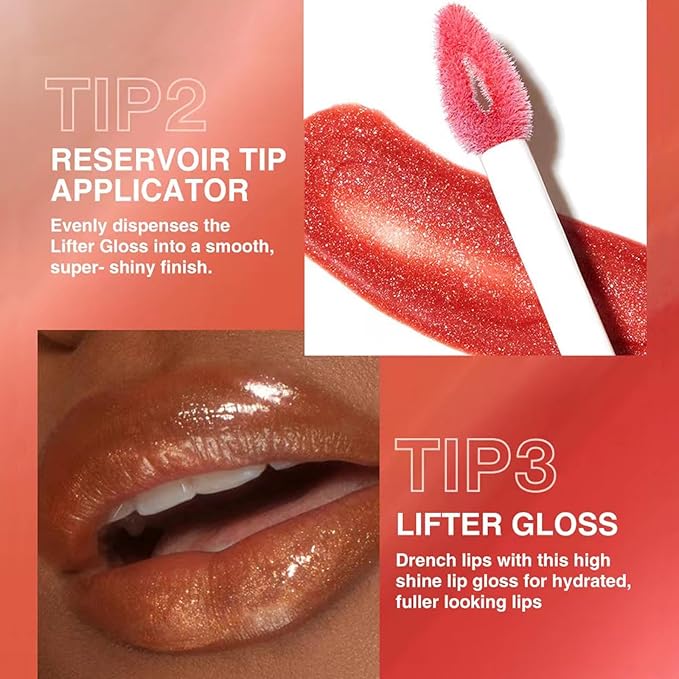 Purple Lip Gloss Lip Plumper Gloss Tinted Glitter Lipgloss Lip Oil Teens Moisturizing Lipstick Lip Balm High Shine And Vegan Plumping Lip Gloss For Women Girls Long-Lasting Dry Lip Care (07)