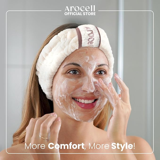 AROCELL Super Collagen Melting Cleansing Balm with Face Wash Cleasing Headband