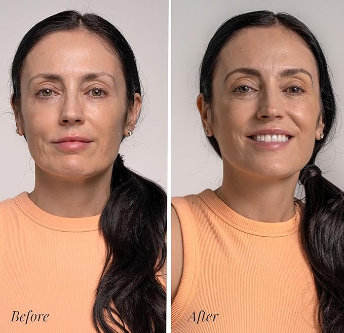Jerome Alexander My Color Self Adjusting Full Coverage Foundation Makeup with Kabuki Brush (Light)