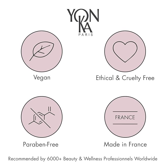 Yonka Cleansing Milk, Gentle Facial Cleanser & Makeup Remover with Eau Micellaire Micellar Water and Cleansing Makeup Remover, Luxury French Skincare, Paraben-Free