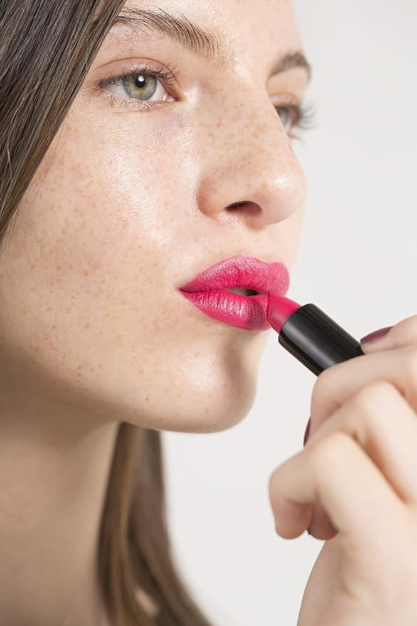 Pink Lipstick - Clean, Moisturizing Formula, Manuka Honey-Infused, Cruelty-Free, Paraben-Free - Flattering for All Skintones - New York at 1PM: The Ultimate Pink
