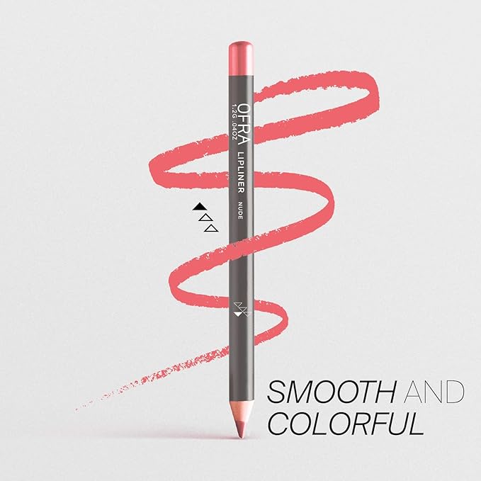 OFRA High-Pigment Lipliner - Nude | Smooth, Precise Application | Long-Lasting Wear | Creamy, Glide-On Formula | 0.04oz