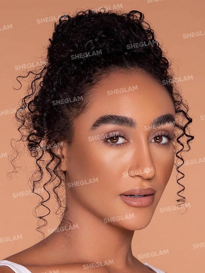 SHEGLAM Sunside Bronzer Powder Contour Long Wear Evenly Pigmented Neutral Warm Tone Sculpting Natural Matte Contour & Bronzer Face Makeup-Sun Star
