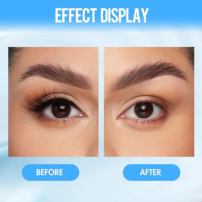 GEMERRY Eyelash Extension Remover 10g Cream Remover Lash Extension Remover Mild Formula Eyelash Glue Remover for Sensitive Eye Fast Disslove Lash Remover for Lash Extensions(Tasteless)