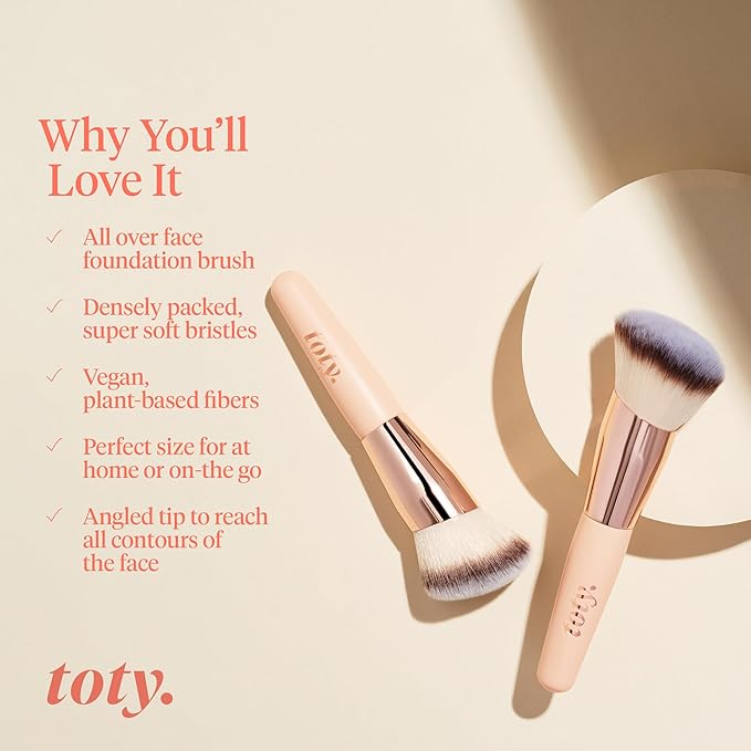 Toty by Sofia Vergara - Ilumina CC Creamy Compact SPF 50+ Mineral Broad Spectrum Sunscreen for Face + Ilumina Brush - CC cream foundation with spf 50 - MAKEUP - 3C Bundle