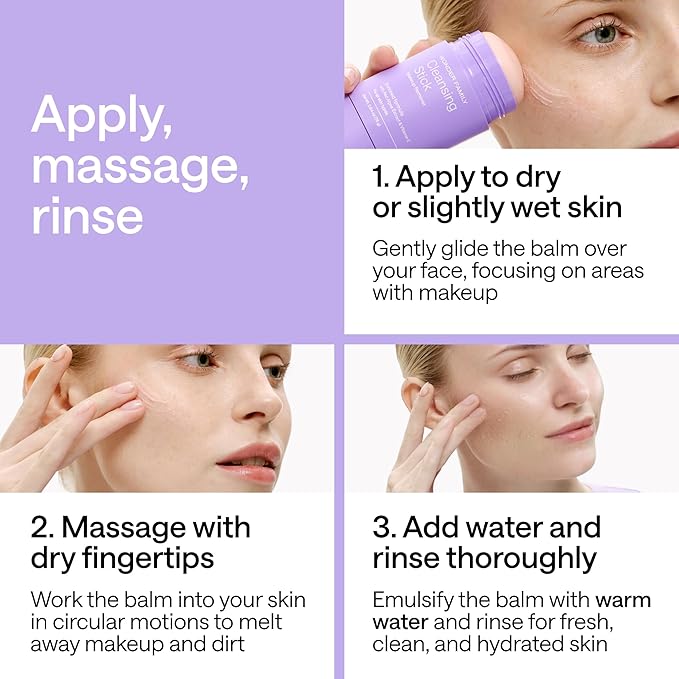 Cleansing Balm Gel - Clean Makeup Eraser Face Cleanser Balm - Paraben, Sulfate Free