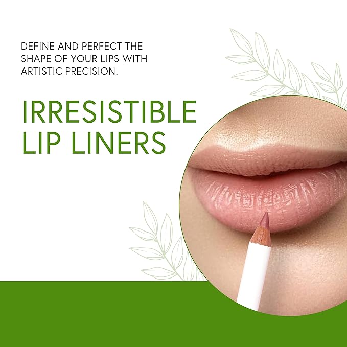 Honeybee Gardens Lip Liner + Lipstick Bundle, Paradise & Island Spice