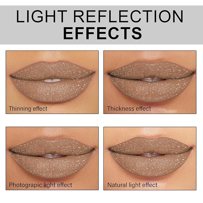 Shimmer Lip Gloss - Non-Sticky Girls Gloss - Long Lasting High Shine - 0.7 FL Oz Gloss for Girls & Women - Cruelty Free - (Pink Gold: S44)