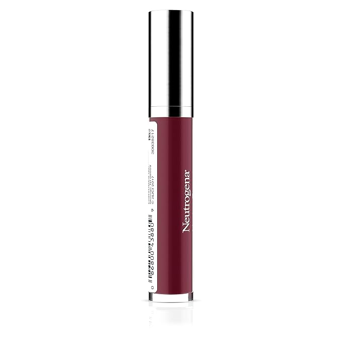 Neutrogena Hydro Boost Moisturizing Lip Gloss, Hydrating Non-Stick and Non-Drying Luminous Tinted Lip Shine with Hyaluronic Acid to Soften and Condition Lips, 100 Soft Mulberry, 0.10 oz
