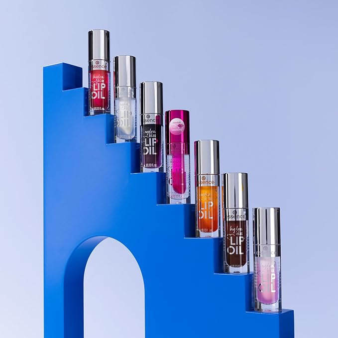 essence | Hydra Kiss Lip Oil |Intense Hydration & Glossy Finish | Infused with Hyaluronic Acid, Vitamin E & Jojoba Oil | Vegan & Cruelty Free (06 | Cranberry Is Back)