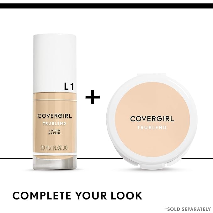 Covergirl TruBlend Pressed Blendable Powder, Translucent Tawny, 0.39 Oz (Packaging May Vary) (Pack of 2)