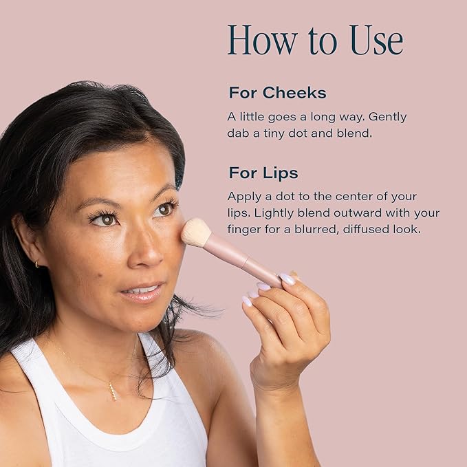 SKINN Treatment Liquid Blush for Cheeks, Coral - Vibrant, Long-Lasting & Buildable Color - Skincare-Infused Make-Up for Fine Lines & Wrinkles - Hydrating & Lightweight Face Makeup Cosmetics